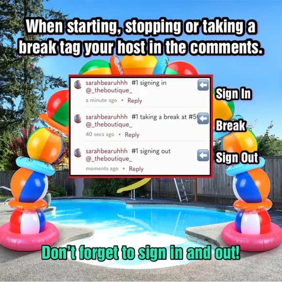 EVENT OVER! You guys rock! π FINAL ROSTER! π€Ώ Summer Pool Party! π¦ - Picture 4 of 8